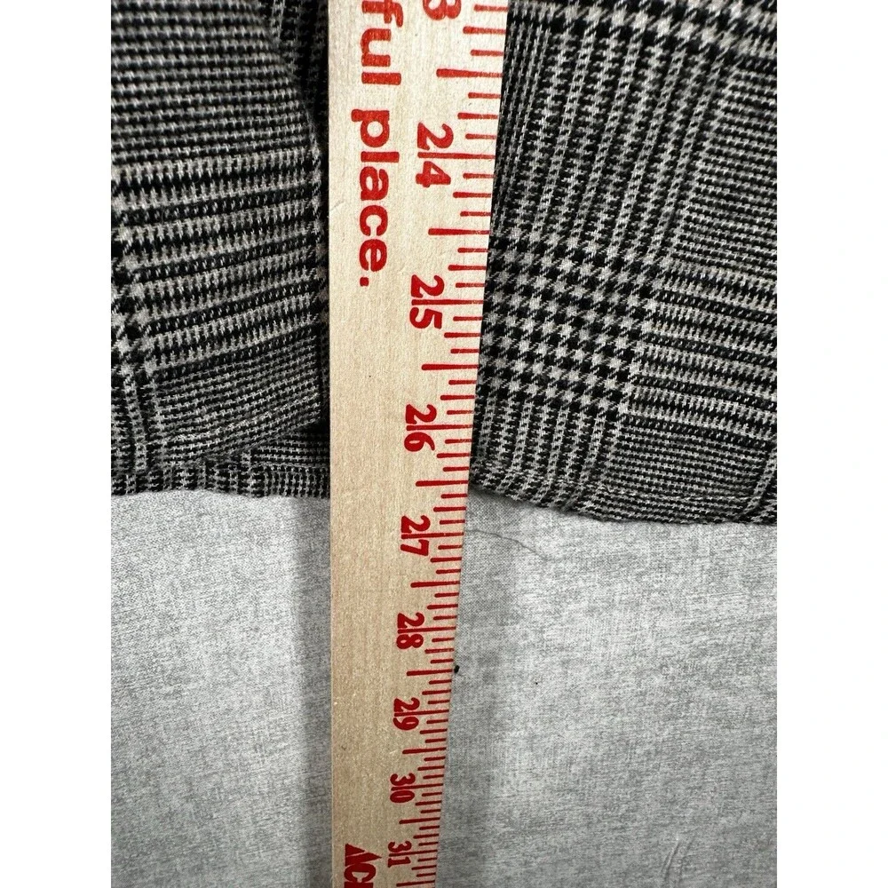 Banana Republic Men's Plaid Flannel Button Down Shirt Cotton Gray Size XXL